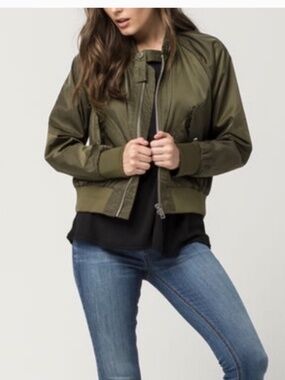 Free People Midnight Bomber jacket